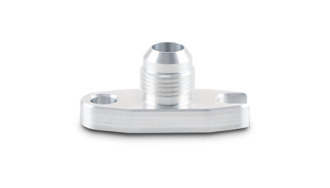 Vibrant 2.00in Bolt Hole -10AN Male Flare Aluminum Oil Drain Flange w/Crowfoot - 28491