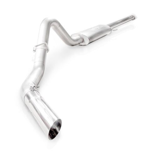 Stainless Works 2015-16 Ford F-150 2.7L/3.5L 3.5in Catback Chambered Muffler Factory Connection - FT15ECOCB