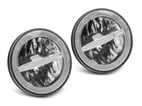 Raxiom05-09 Ford Mustang GT Axial Series LED Halo Fog Lights - 398333