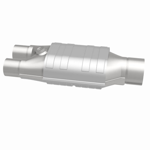 MagnaFlow Conv Univ 3inch/2inch Single/dual w/ O2 - 99047HM