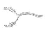 aFe 18-20 Audi RS5 Coupe MACH Force-Xp 3in to 2.5in 304 SS Axle-Back Exhaust System-Quad Polish Tips - 49-36427-P