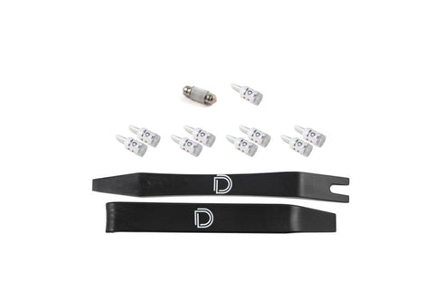 Diode Dynamics 16-22 Toyota Prius Interior LED Kit Cool White Stage 2 - DD0584