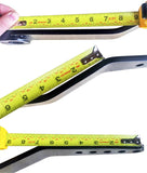 RockJock Antirock Fabricated Steel Sway Bar Arms 19.25in Long 1.7in Offset Bend 5 Holes - RJ-202009-101