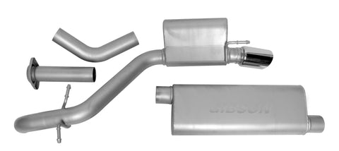 Gibson 05-10 Jeep Grand Cherokee Limited 5.7L 3in Cat-Back Single Exhaust - Stainless - 617403