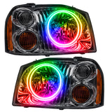 Oracle 01-04 Nissan Frontier SMD HL - Dual Halo - ColorSHIFT w/o Controller - 7178-334