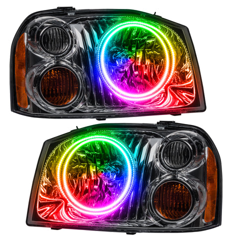 Oracle 01-04 Nissan Frontier SMD HL - Dual Halo - ColorSHIFT w/o Controller - 7178-334