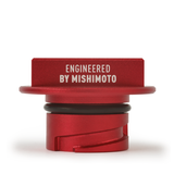 Mishimoto 05-16 Ford Mustang Hoonigan Oil FIller Cap - Red - MMOFC-MUS2-HOONRD