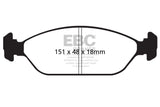 EBC 93-00 Kia Sephia 1.6 (Upgraded Front Brakes) Greenstuff Front Brake Pads - DP21726