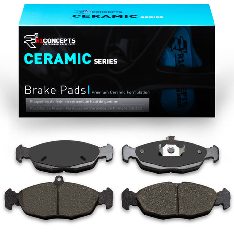 R1 94-10 Jaguar Vanden Plas Rear Ceramic Brake Pads - 2310-0688-00