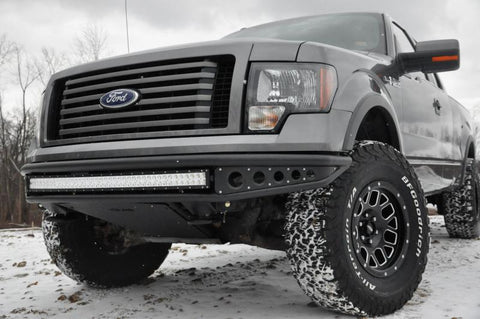 DV8 Offroad 09-14 Ford F-150 Baja Style Front Bumper - FBFF1-04