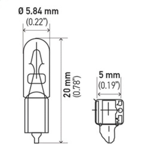 Hella Bulb 2723 12V 23W W2X46D T15 - 2723