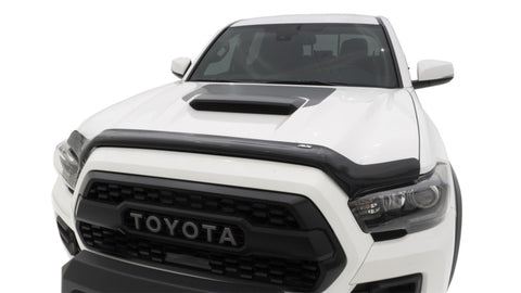 AVS 16-18 Toyota Tacoma Bugflector Medium Profile Hood Shield - Smoke - 23681