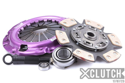 XClutch 88-89 Mazda 323 GTX 1.6L Stage 2 Sprung Ceramic Clutch Kit - XKFD23003-1B