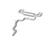 MagnaFlow Sys C/B 2015-2017 Volkswagen Golf R 3in Polished SS Quad Tip Split Rear Exit - 19165