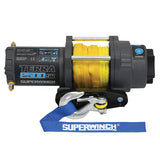 Superwinch 2500 LBS 12V DC 3/16in x 40ft Synthetic Rope Terra 2500SR Winch - Gray Wrinkle - 1125270