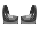 WeatherTech 2014+ Subaru Forester No Drill Mudflaps - Black (No Factor Splash Guards) - 120061