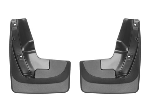 WeatherTech 2014+ Subaru Forester No Drill Mudflaps - Black (No Factor Splash Guards) - 120061