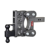 Gen-Y The Boss Torsion-Flex 2.5in Shank 6in Drop 21K Hitch w/GH-061 Dual-Ball/GH-062 Pintle Lock - GH-1324