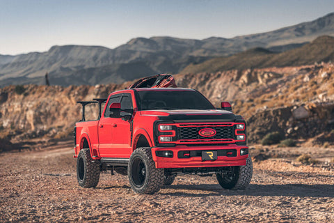 AMP Research 2022 Ford F-250/350/450 (250/350 Only Sync 4 Models) Crew Cab PowerStep XL - Black - 77242-01A