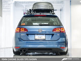 AWE Tuning VW MK7 Golf SportWagen Track Edition Exhaust w/Diamond Black Tips (90mm) - 3020-23020