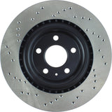 StopTech 12 Audi A6 Quattro/11-12 A7 Quattro/13 Q5/7-11/13 S4/12 S5 Rear Left Drilled Cryo Rotor - 128.33137CL