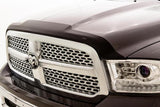 AVS 09-18 Dodge RAM 1500 (Excl. Sport/Rebel Models) Aeroskin Low Profile Hood Shield - Matte Black - 377004