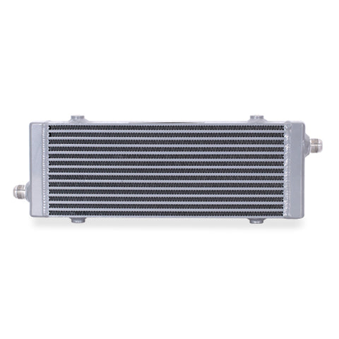 Mishimoto Universal Medium Bar and Plate Cross Flow Silver Oil Cooler - MMOC-SP-MSL