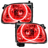 Oracle Lighting 01-04 Toyota Tacoma Pre-Assembled LED Halo Headlights -Red - 7202-003