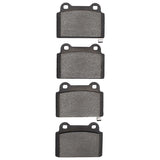R1 08-15 Mitsubishi Lancer Rear Semi Met Brake Pads - 2311-1368-00