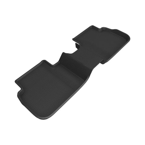 3D MAXpider 2022 Honda Civic Kagu 2nd Row Floormat - Black (W Rear Usb Port) - L1HD11921509