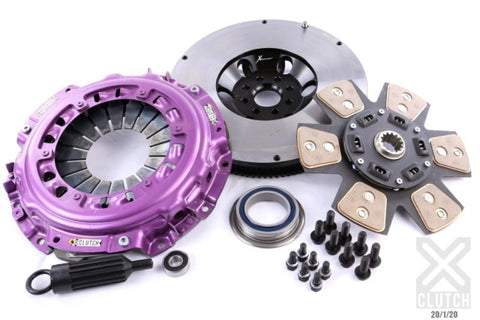 XClutch 93-95 Toyota Supra Twin Turbo 3.0L Stage 2R Extra HD Sprung Ceramic Clutch Kit - XKTY25502-1R