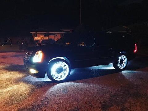 Oracle LED Illuminated Wheel Rings - White - 4215-001