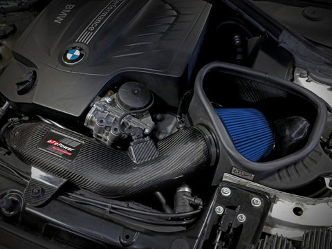 aFe Track Series Carbon Fiber Intake w/Pro 5R Filter BMW M2 (F87) 16-18 L6-3.0L (t) N55 - 57-10004R