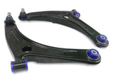 SuperPro 2008 Mitsubishi Lancer GTS Front Lower Control Arm Set w/ Bushings - TRC1022