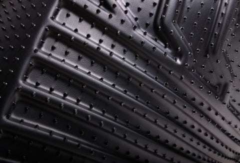 Lund 08-10 Ford F-250 Super Duty Catch-It Floormat Front Floor Liner - Black (2 Pc.) - 283021-B