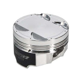 Manley Mitsubishi 4B11 86.5mm Bore 10.0:1 CR -3.5cc Dish Turbo Tuff Piston Set w/ Rings - 624305CE-4