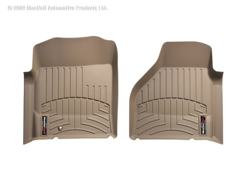 WeatherTech 02-06 Dodge Ram 1500 Pickup QuadCab Front FloorLiner - Tan - 450041