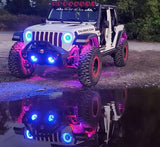 Oracle Bluetooth + RF Underbody Rock Light Kit - 4 PCS - ColorSHIFT - 5818-333