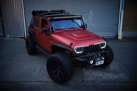 Oracle VECTOR Series Full LED Grille - Jeep Wrangler JK - NA - 5817-PRO