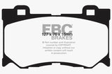 EBC 08-15 Infiniti G37 3.7 Bluestuff Front Brake Pads - DP51823NDX