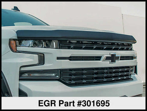 EGR 2019 Chevy 1500 Super Guard Hood Guard - Matte - 301695