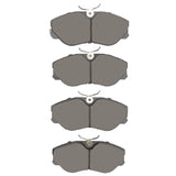 DFC 87-89 Nissan 300ZX Turbo Front 4000 Hybridynamic Brake Pads - 4000-0358-00