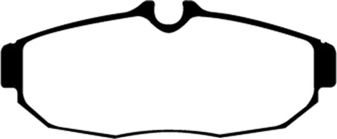 EBC 05-10 Ford Mustang 4.0 Yellowstuff Rear Brake Pads - DP41741R