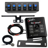 sPOD 07-08 Jeep Wrangler JK SourceLT w/Blue LED Switch Panel - 873110
