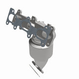 MagnaFlow DF Cat. Conv05-06 Hyundai Santa Fe/05-09 Tucson / 05-08 Kia Sportage D/S Manifold - 50675