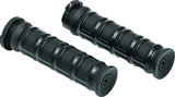 Kuryakyn Dillinger Grips Dual Cable Satin Black - 6673