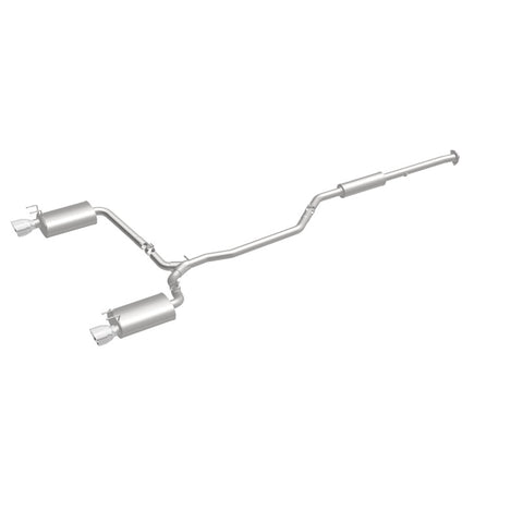 MagnaFlow Sys C/B 2015 Honda Accord 3.5L V6 2.5in SS Dual Split Rear Polished 4.5 Tip - 19181