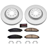 Power Stop 05-07 Ford Five Hundred Front Z17 Evolution Geomet Coated Brake Kit - CRK4599
