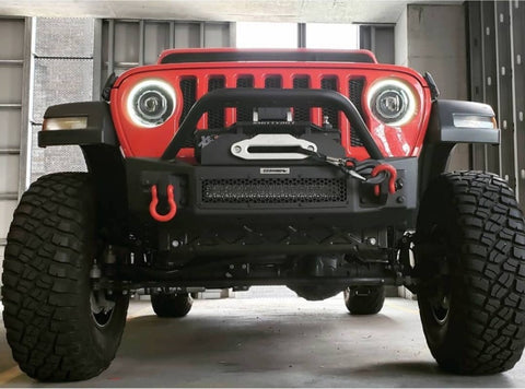 Oracle Oculus Bi-LED Projector Headlights for Jeep JL/Gladiator JT - Matte Blk - 5500K - 5839-504