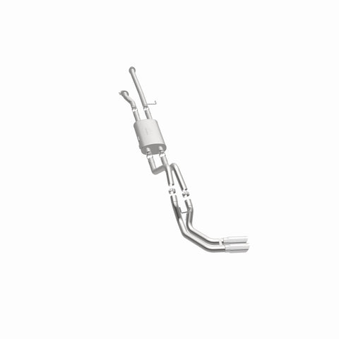 MagnaFlow 14 Toyota Tundra V8 4.6L/5.7L Stainless C/b Exhaust Dual same side pass. rear tire - 15306